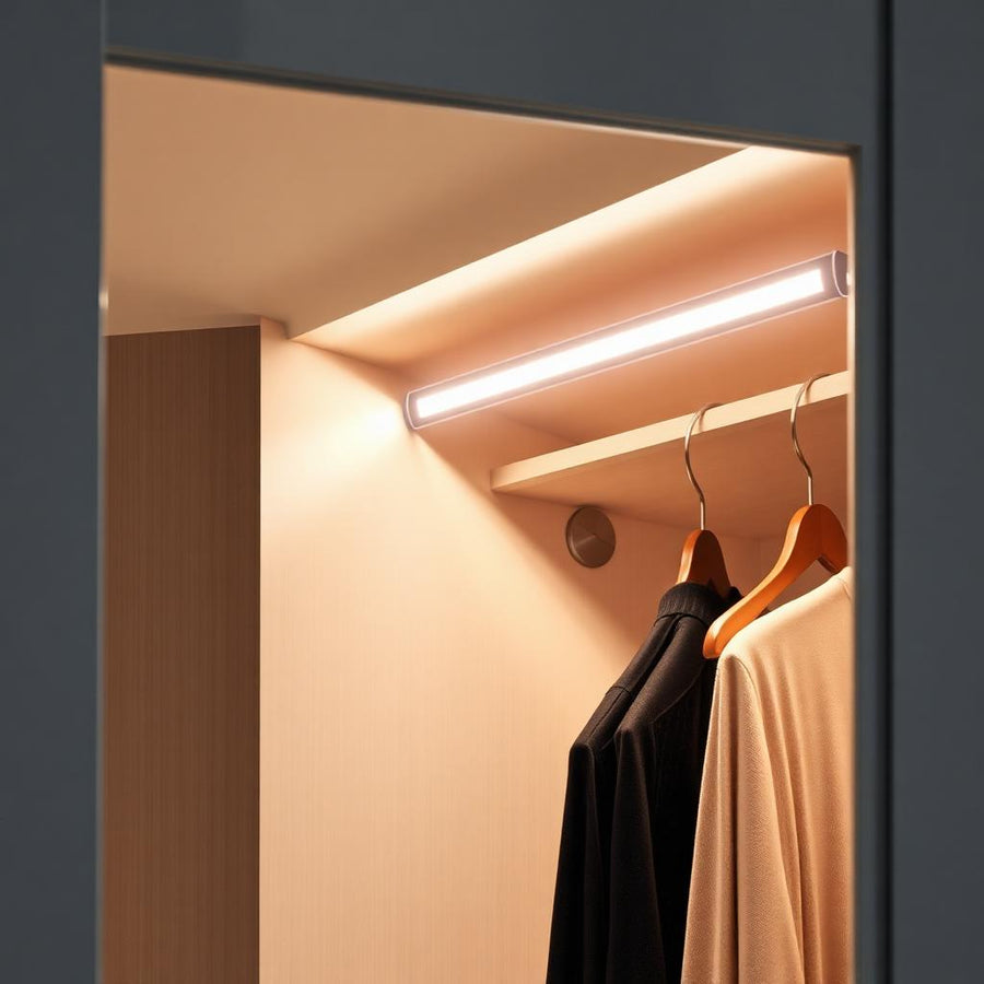 Motion-Activated Magnetic LED Wardrobe Light